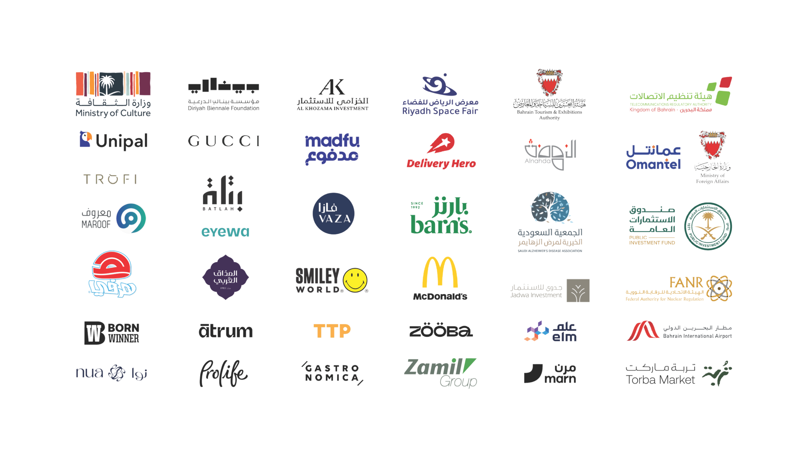 Partner organizations